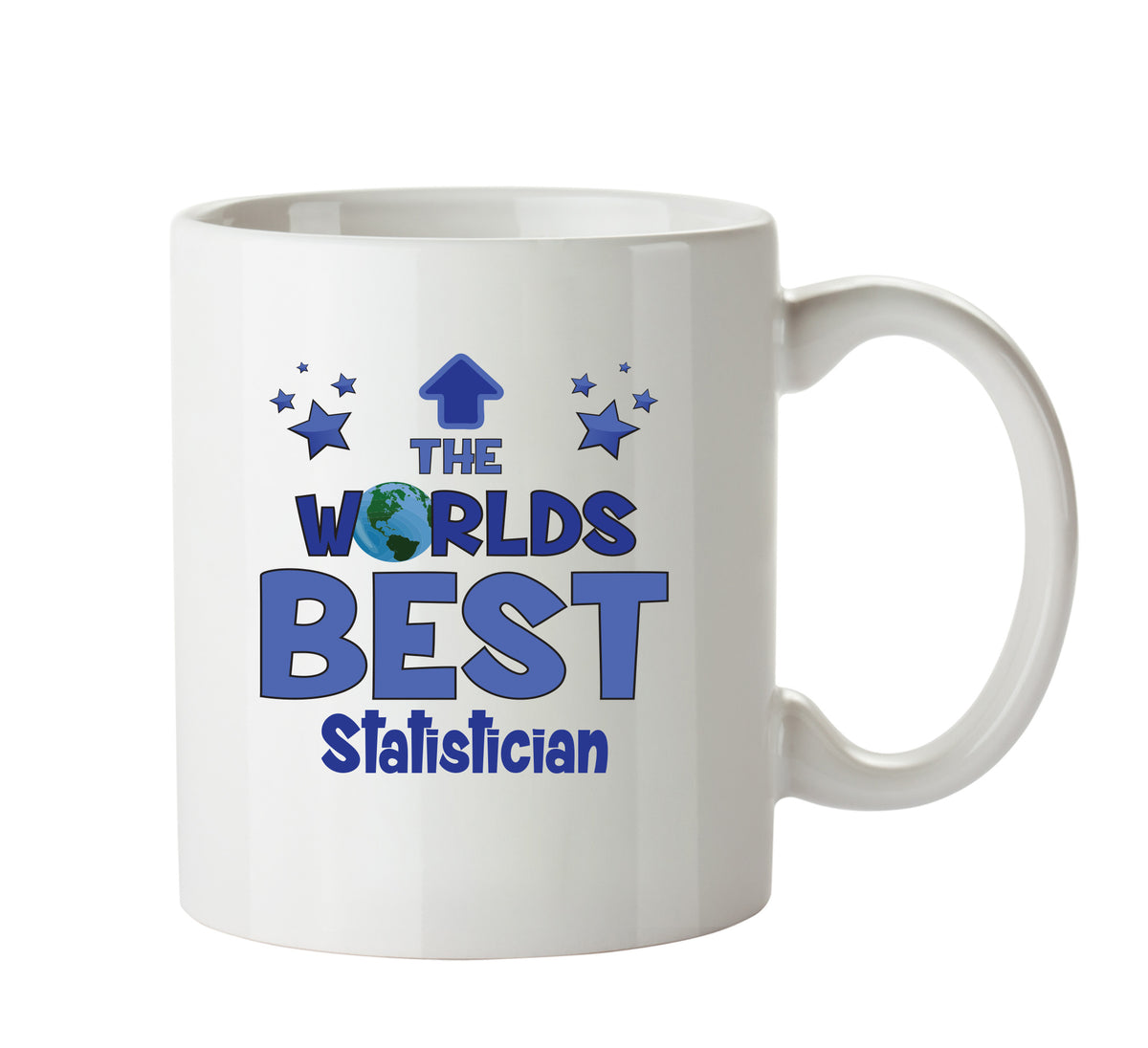 Worlds Best Statistician Mug - Novelty Funny Mug – printed mug product image 1