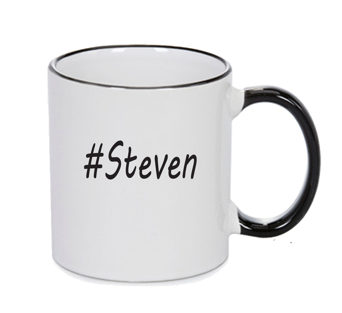 Personalised Your CUSTOM Name Steven Printed Mug – printed mug product image 1