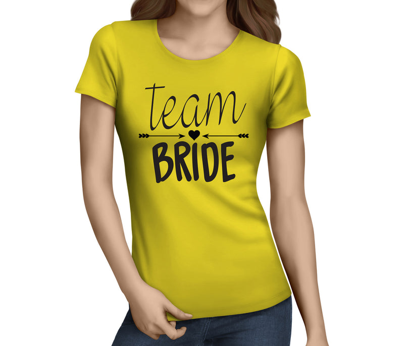 Team Bride Black Hen T-Shirt - Any Name - Party Tee