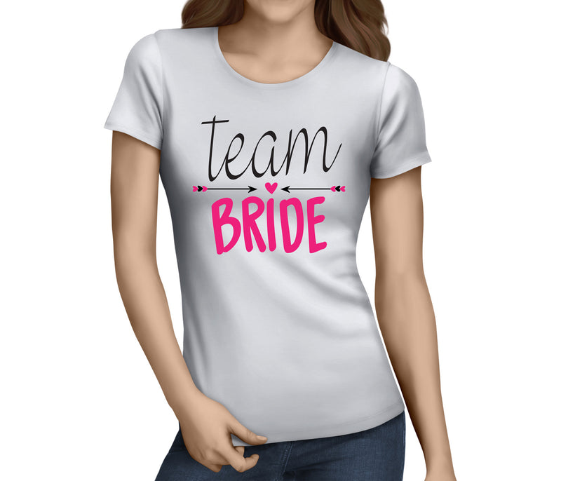 Team Bride Colour Hen T-Shirt - Any Name - Party Tee