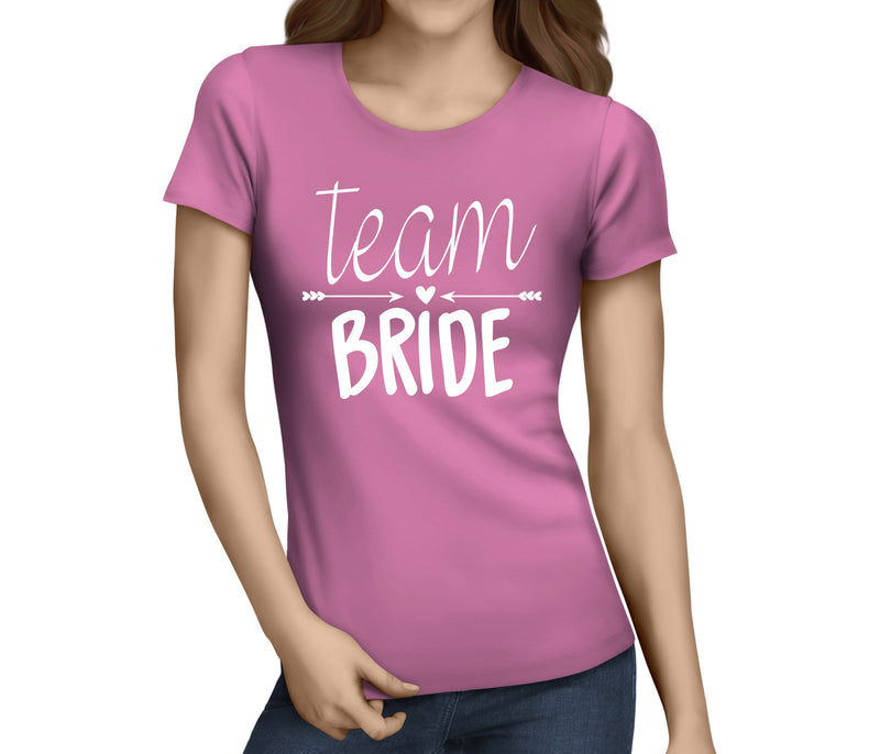 Team Bride White Hen T-Shirt - Any Name - Party Tee