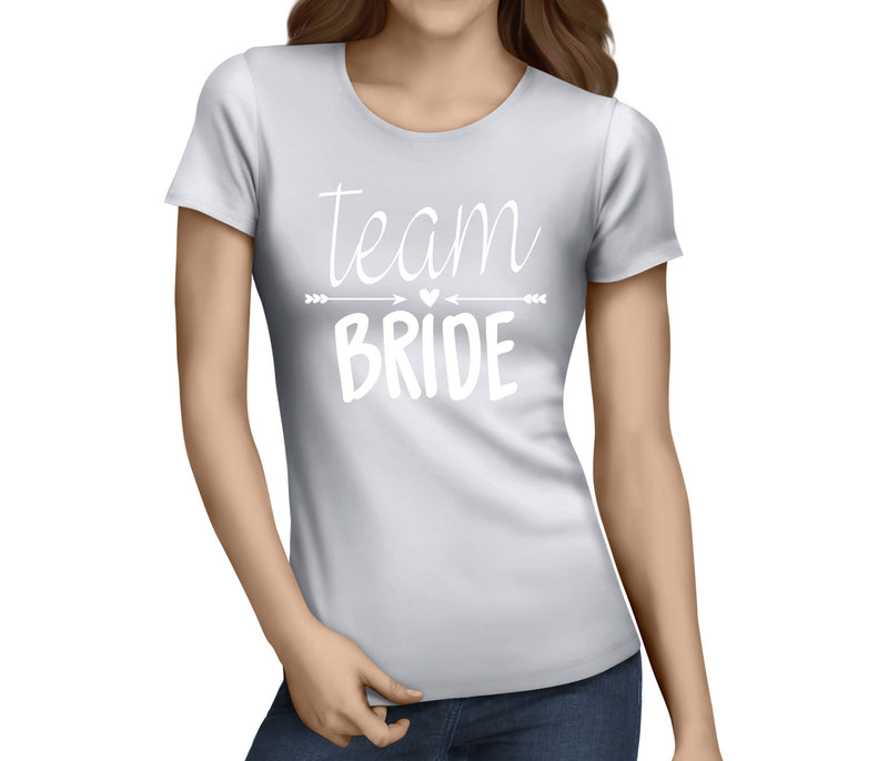 Team Bride White Hen T-Shirt - Any Name - Party Tee