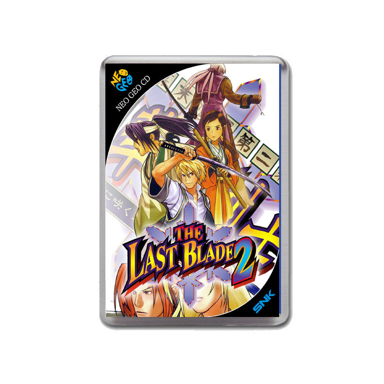 The Last Blade 2 Neo Geo Cd Game Inspired Retro Gaming Magnet