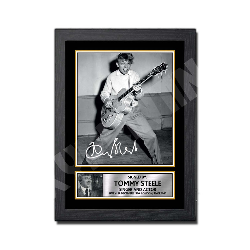 TOMMY STEELE (1) Limited Edition Music Signed Print