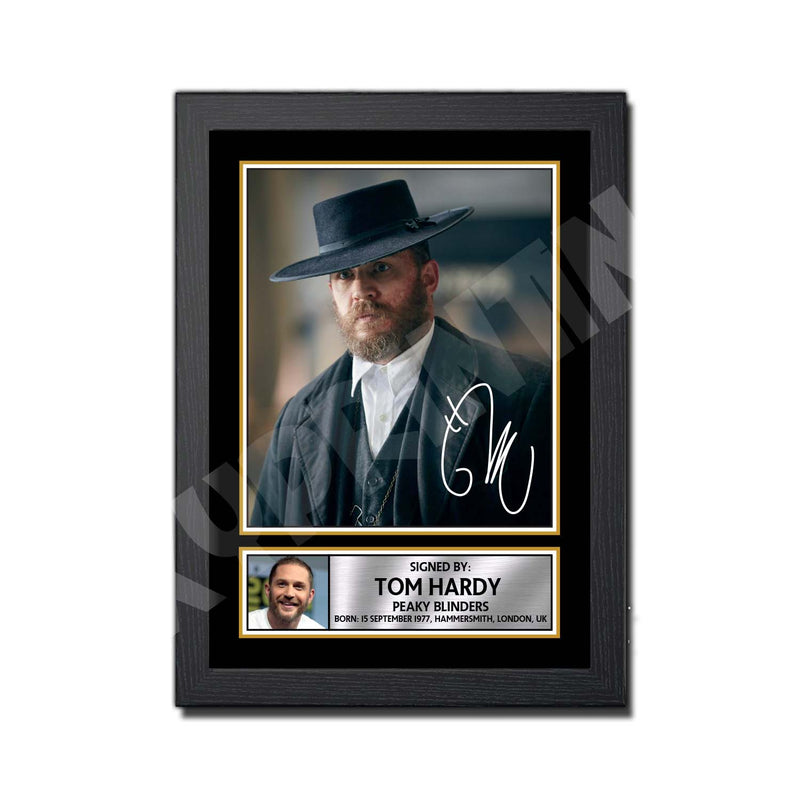 TOM HARDY 1 Limited Edition Tv Show Signed Print