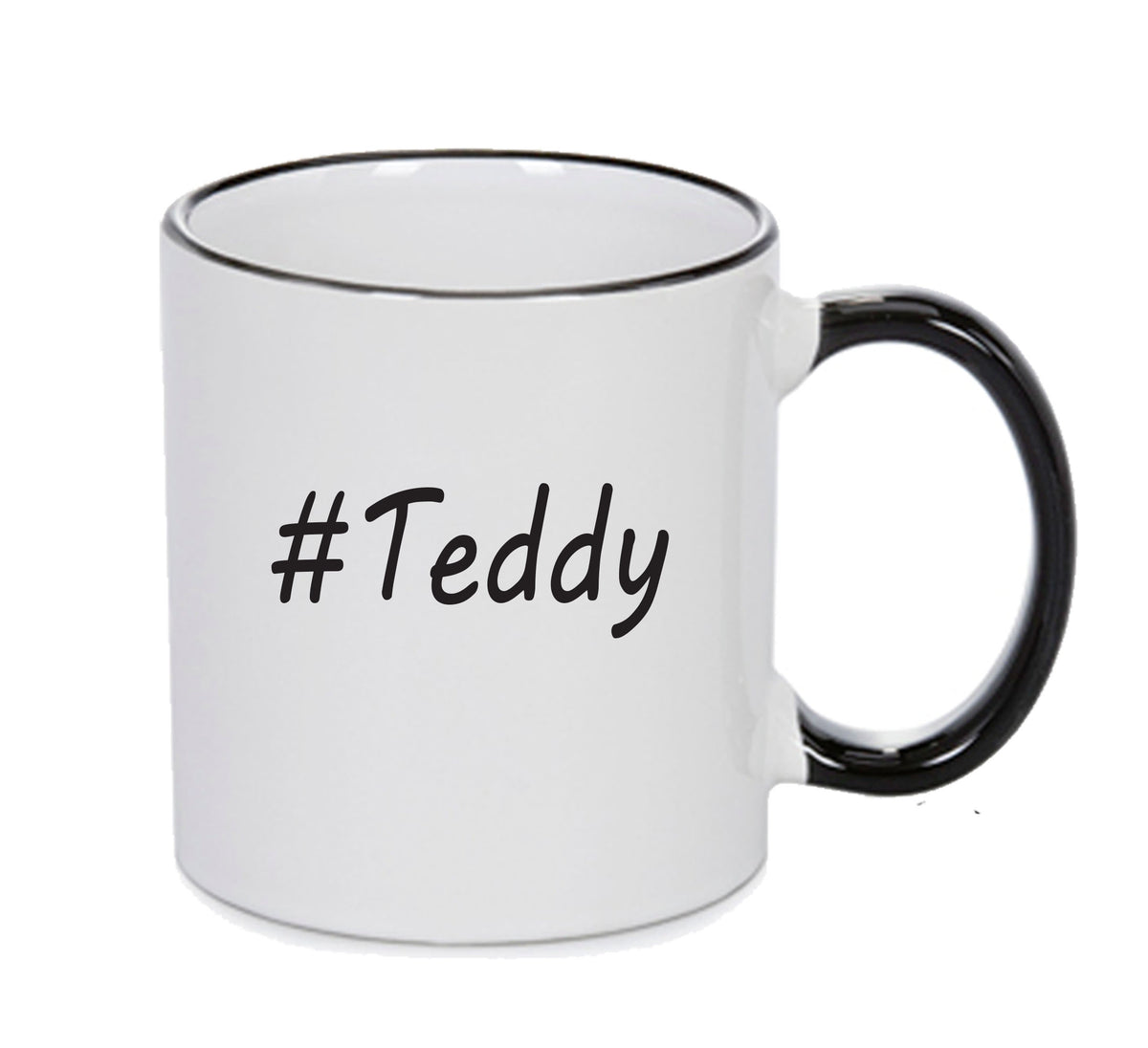 Personalised Your CUSTOM Name Teddy Printed Mug – printed mug product image 1