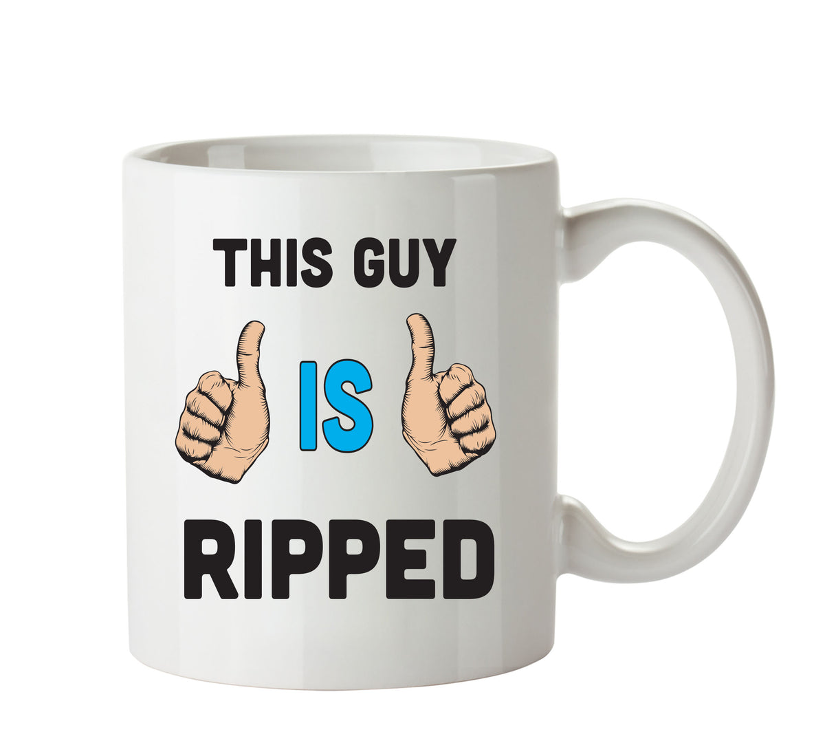 This Guy Is Ripped Personalised ADULT OFFICE MUG – printed mug product image 1