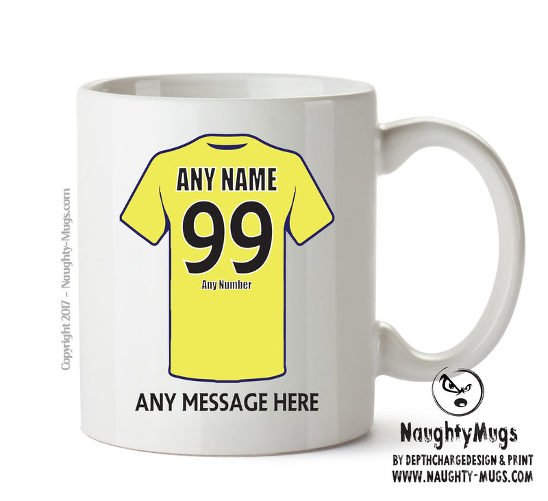 Torquay United INSPIRED Football Team Mug Personalised Mug