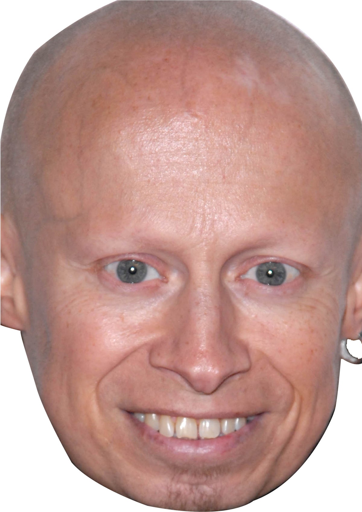 Verne Troyer Face Mask β Fancy Dress Cardboard Costume Mask β Verne Troyer Face Mask