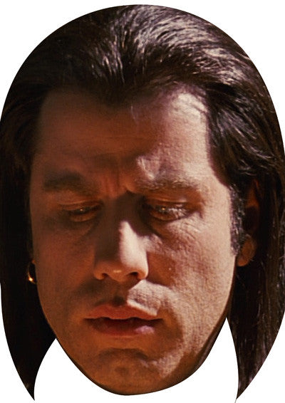 Vincent Vega 2 Face Mask – Fancy Dress Cardboard Costume Mask