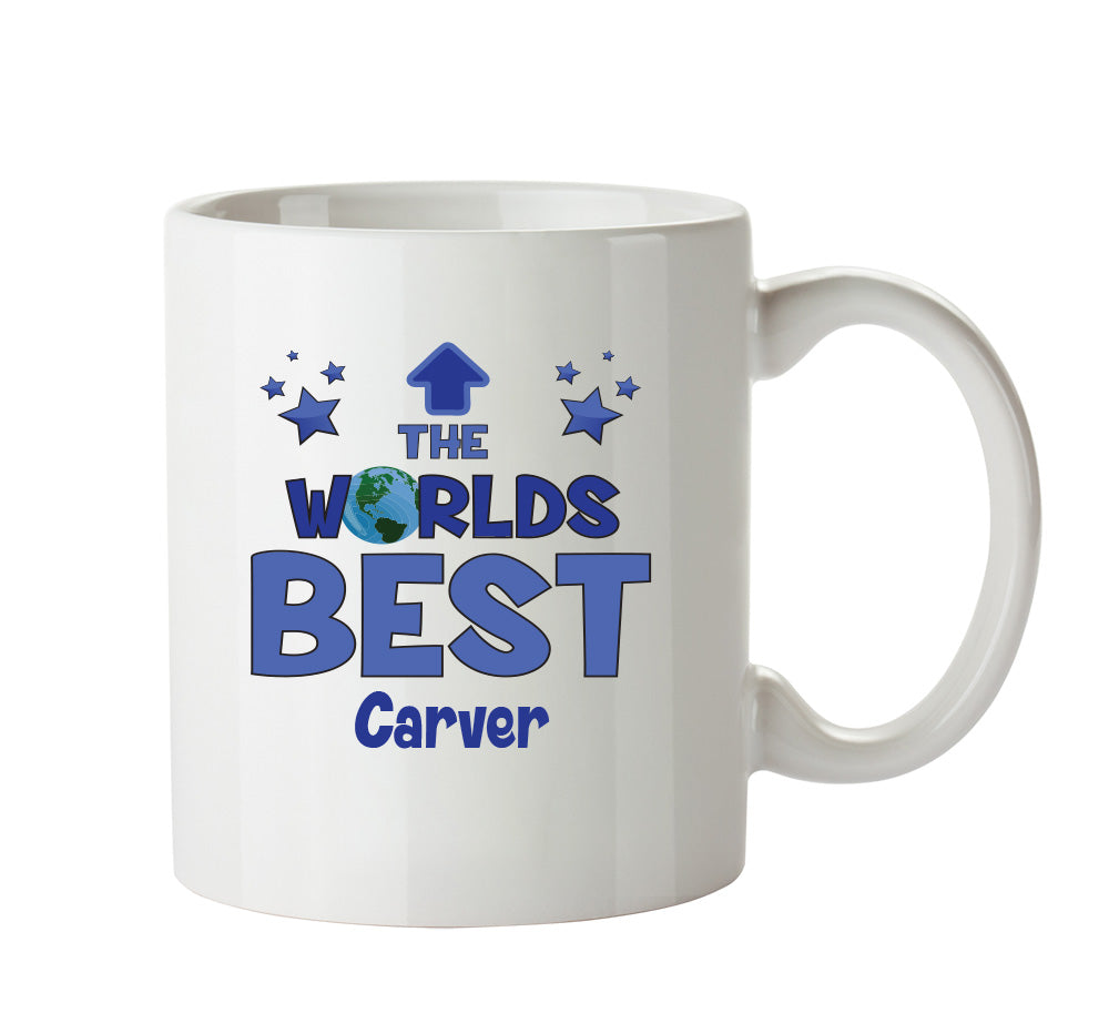 Worlds Best Carver Mug - Novelty Funny Mug – printed mug product image 1