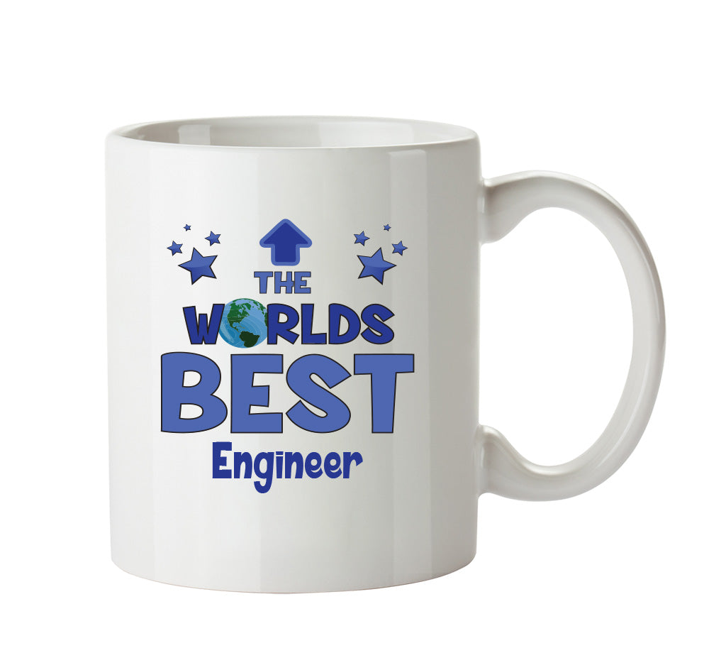 Worlds Best Engineer Mug - Novelty Funny Mug – printed mug product image 1
