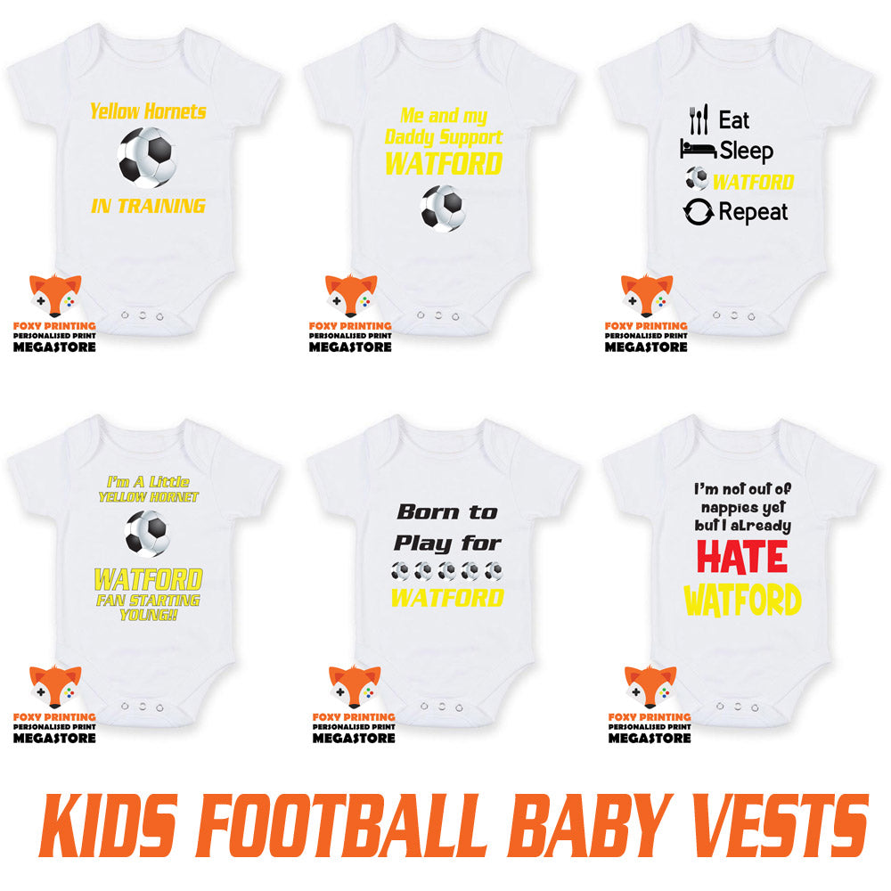 Watford Football Vests