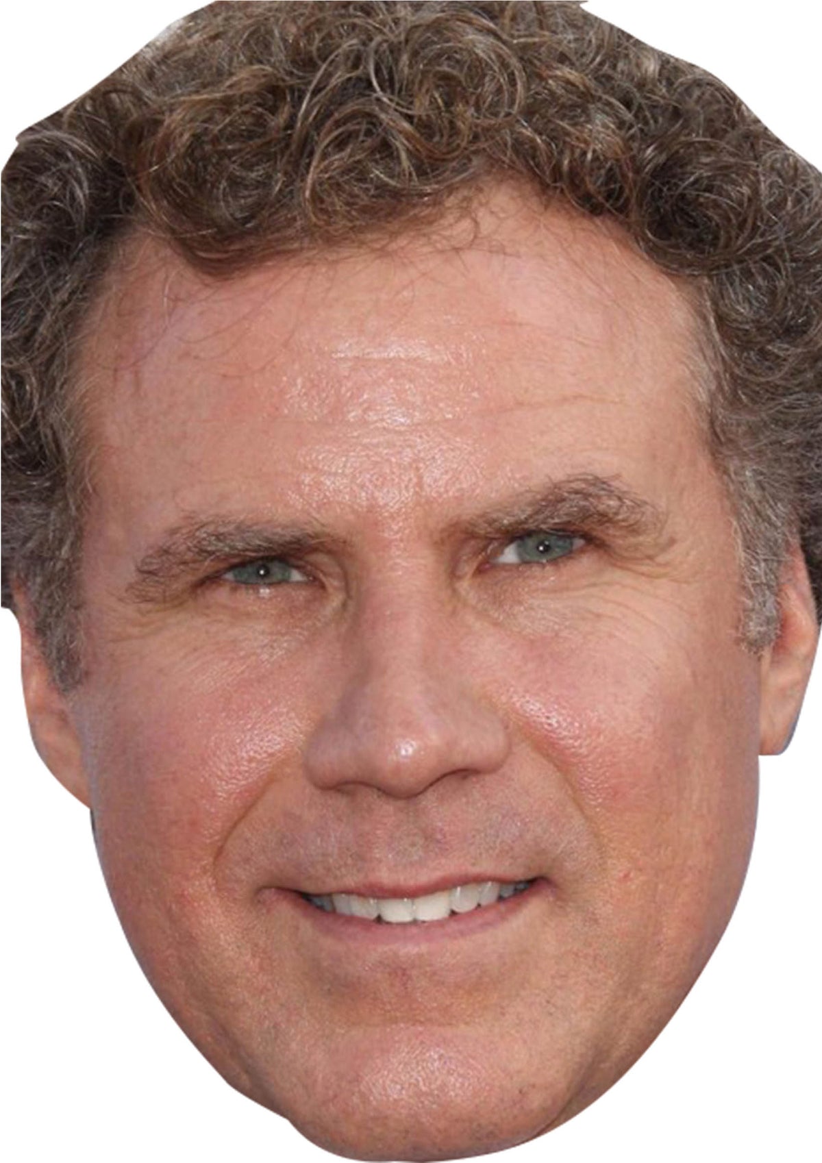 Will Ferrell Face Mask β Fancy Dress Cardboard Costume Mask β Will Ferrell Face Mask