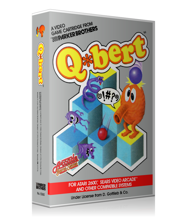 Qbert atari deals