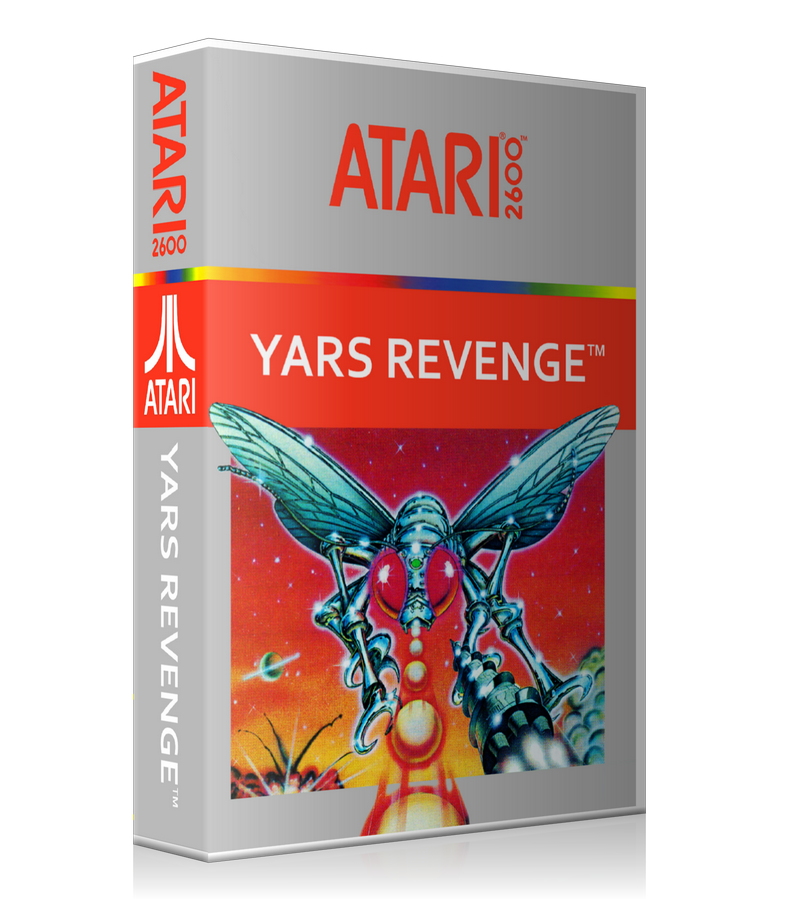 Yars Revenge 2 Atari 2600 Game Cover To Fit A UGC Style Replacement Game Case – Atari 2600 Case product image 1