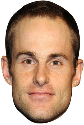 Andy Roddick Face Mask – Fancy Dress Cardboard Costume Mask