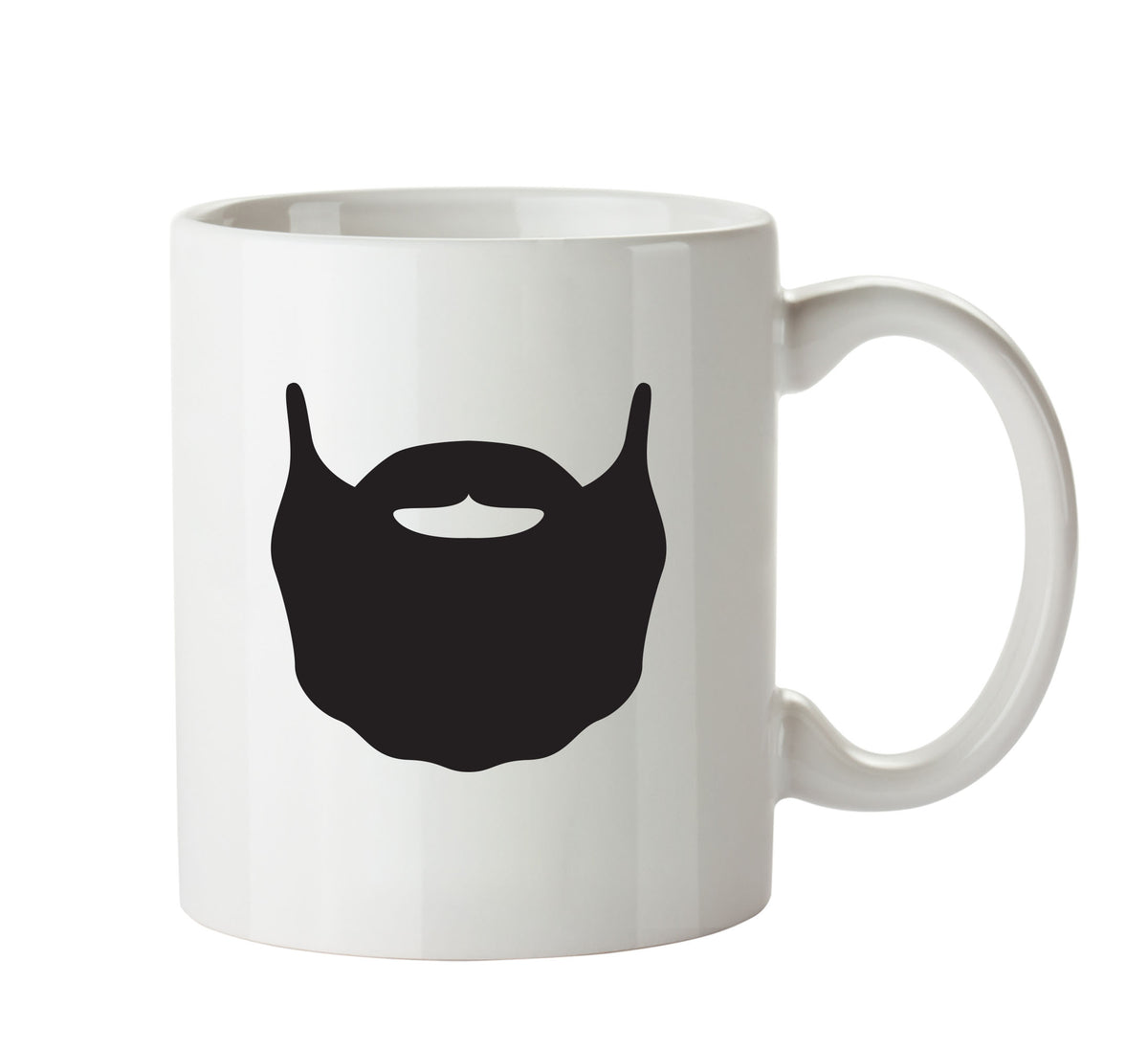 Beard 2 Funny Mug Adult Mug Office Mug – printed mug product image 1