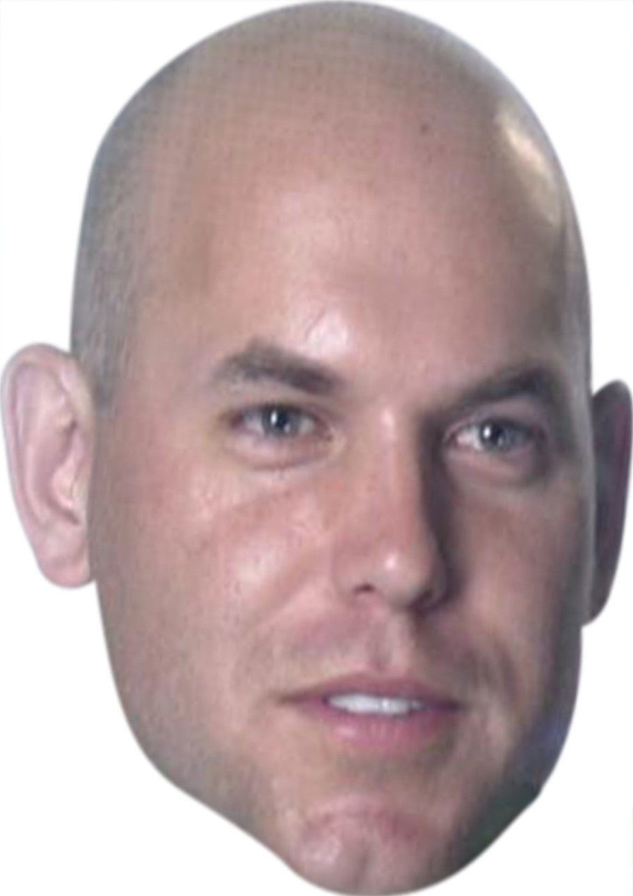 Bill Haas Face Mask – Fancy Dress Cardboard Costume Mask