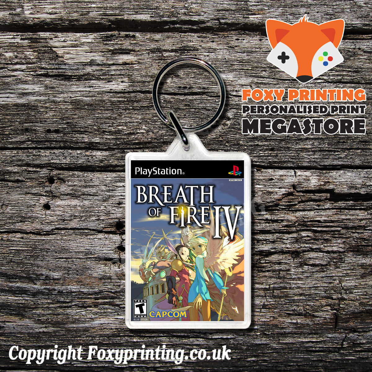 Breath Of Fire Iv 8 - PS1 Playstation 1 Game Inspired Retro Gaming Magnet