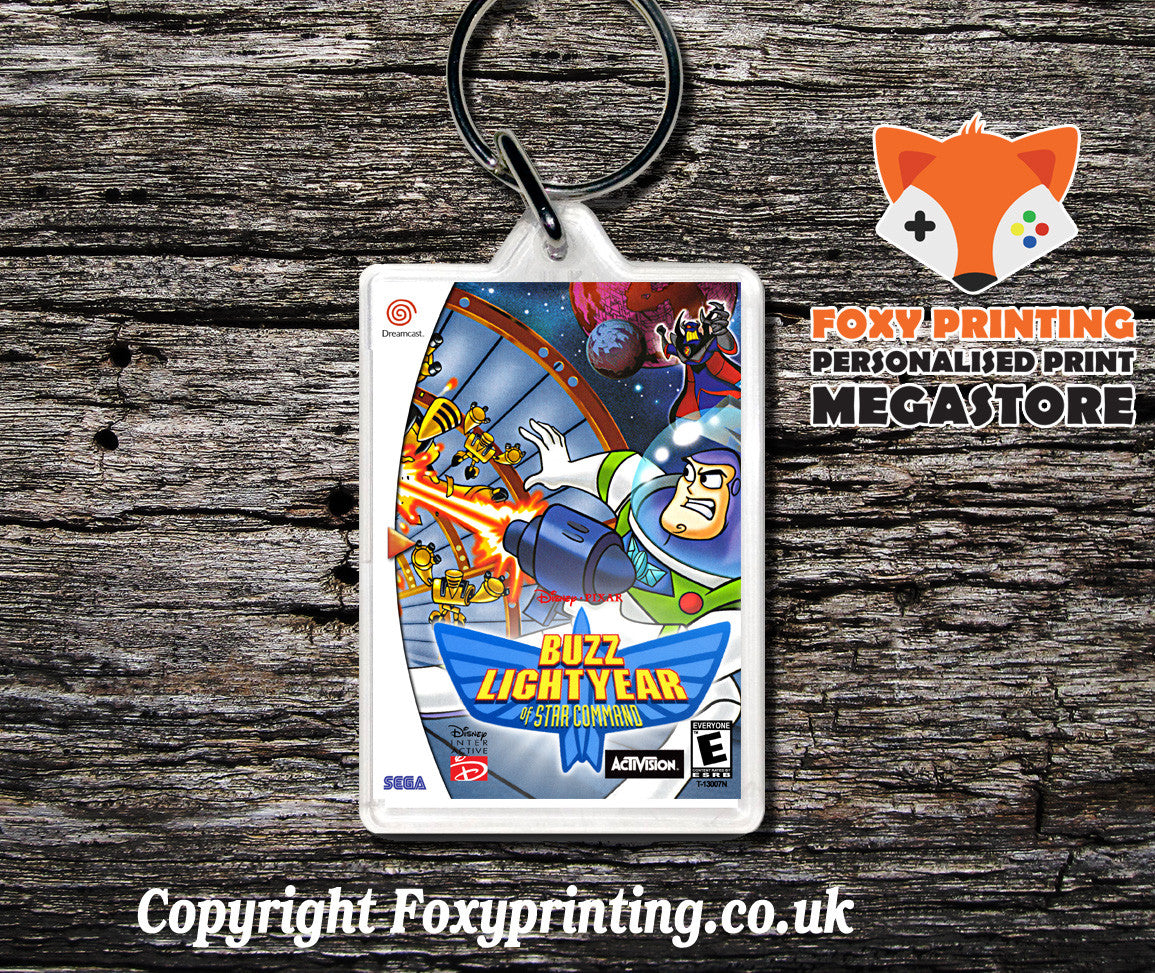 Buzzlightyear - Sega Dreamcast Game Keyring