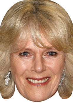 Camilla Parker Bowles Face Mask Royal Family Celebrity Party Face Mask