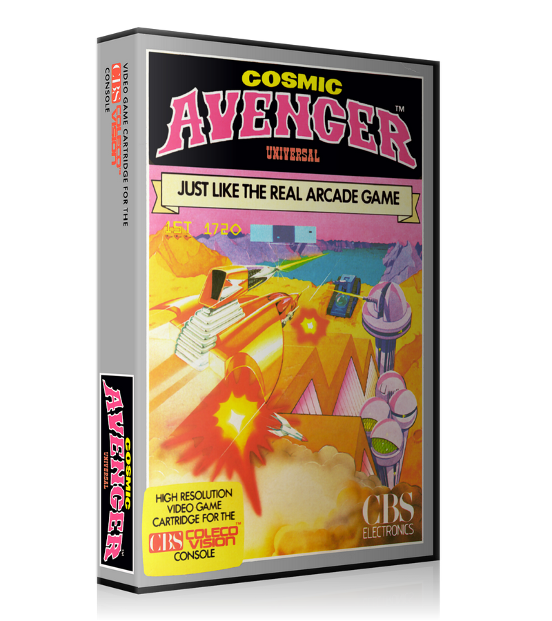 Cosmic Avenger EU Coleco Replacement Case Or Cover