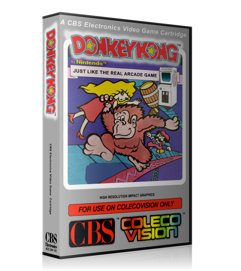 Donkey Kong None Coleco Replacement Case Or Cover
