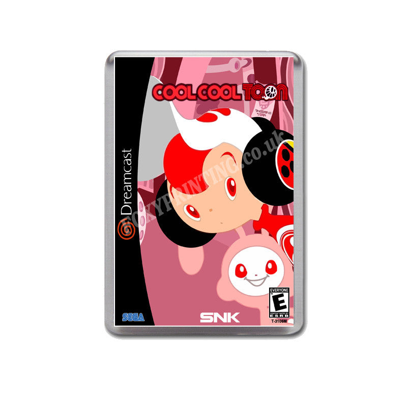 Cool Cool Toon Sega Dreamcast Style Inspired Retro Game Magnet