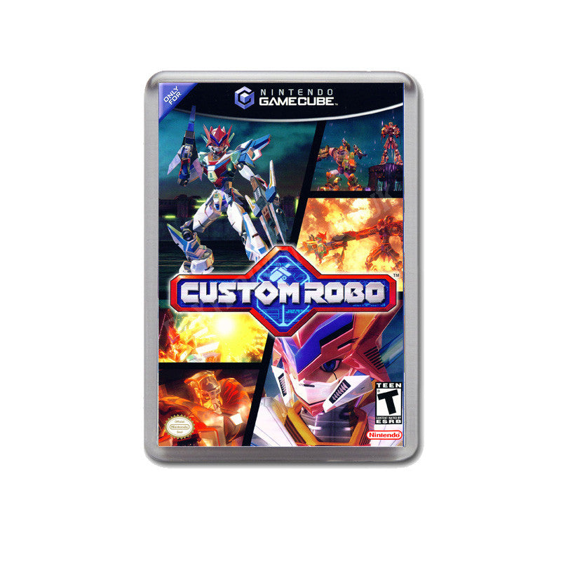 Custom Robo Style Inspired Game Gamecube Retro Video Gaming Magnet