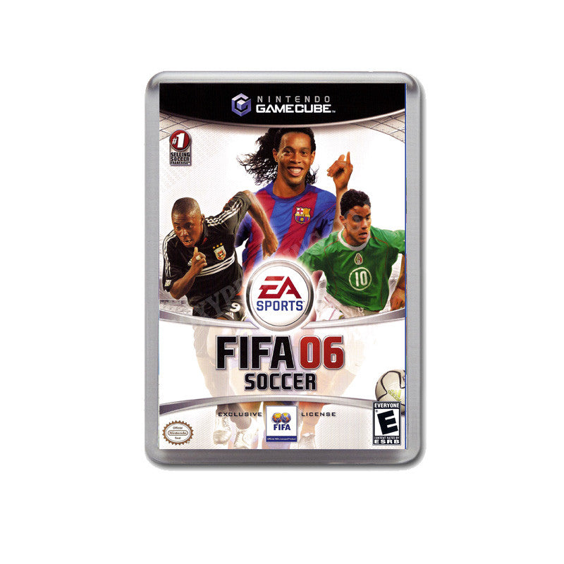 Fifa Soccer 06 Style Inspired Game Gamecube Retro Video Gaming Magnet