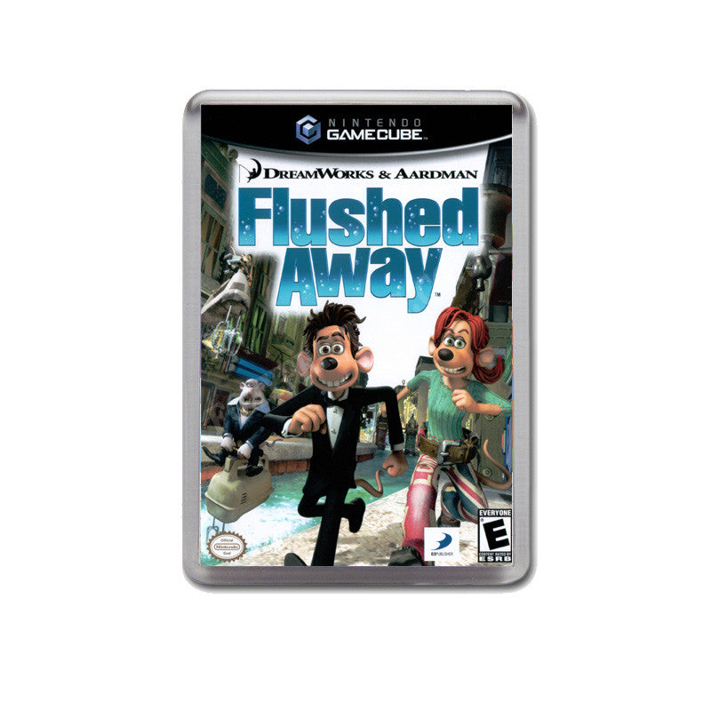 Flushed Away Style Inspired Game Gamecube Retro Video Gaming Magnet