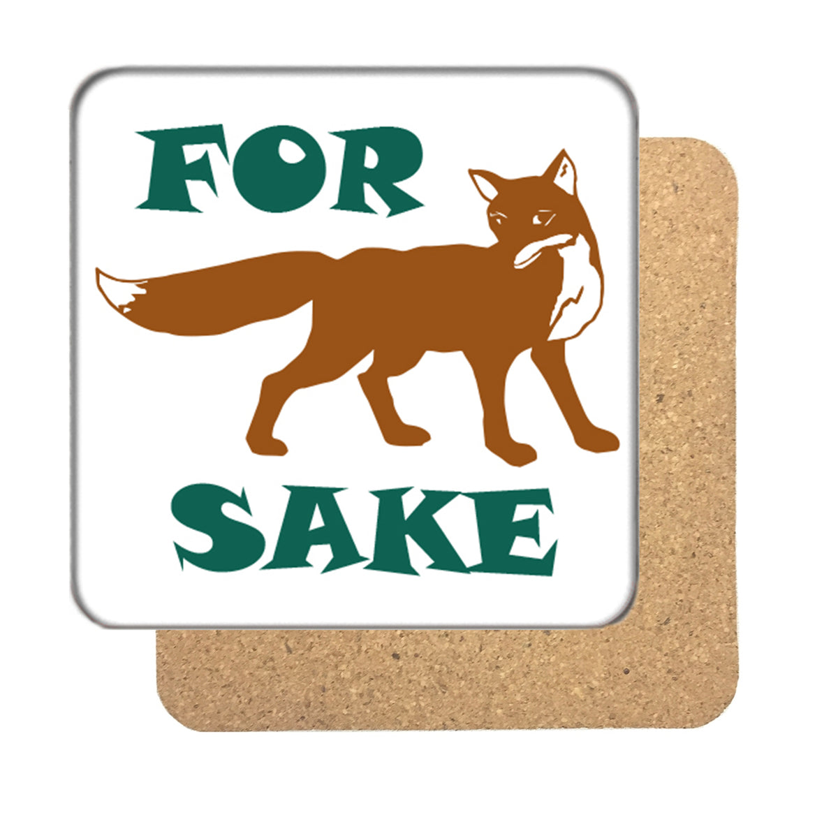 For Fox Sake Drinks Coaster