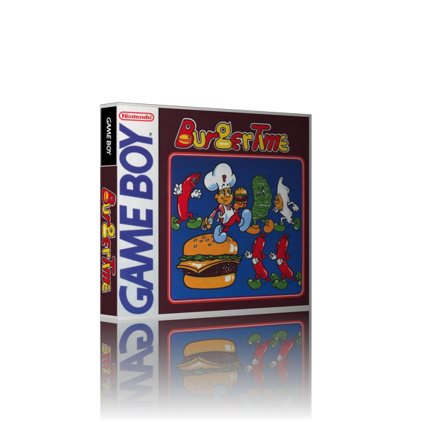 Burgertime REPLACEMENT Retro Gaming Case