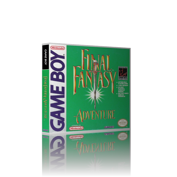 Final Fantasy Adventure REPLACEMENT Retro Gaming Case