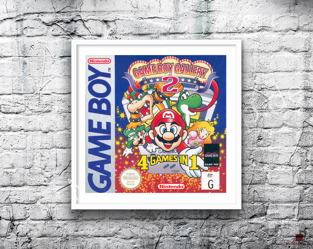 Gameboy Gallery 2 Au Game Style Inspired Retro Gaming Poster A2 A3 Or A4 – Gameboy Gallery 2 Au Game Style Inspired Retro Gaming Poster