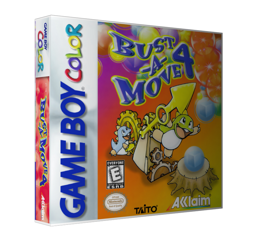 Gameboy Color Bust A Move 4 Game Cover To Fit A UGC Style Replacement Game Case β Gameboy Color Case product image 1