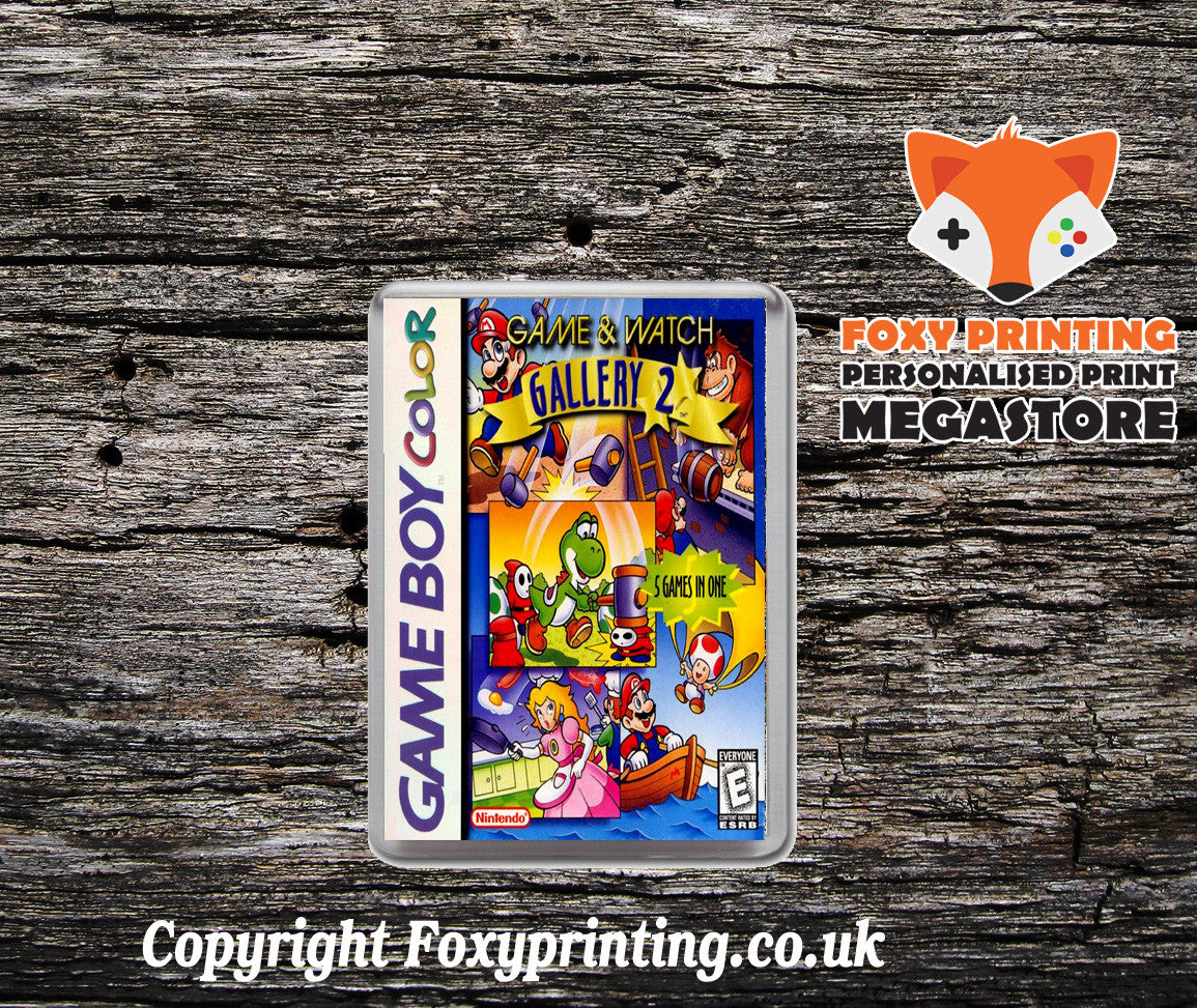 Game and Watch Gallery 2 Retro Gaming Magnet