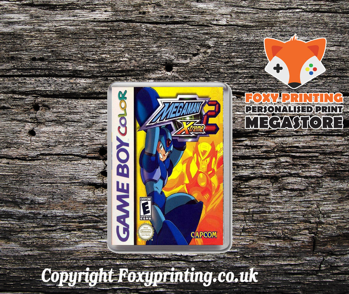 Megaman Xtreme 2 Retro Gaming Magnet