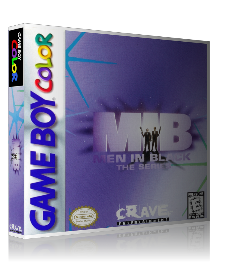 Gameboy Color Men In Black The Series Game Cover To Fit A UGC Style Replacement Game Case – Gameboy Color Case product image