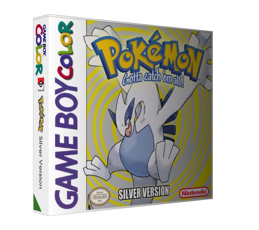 Gameboy Color Pokemon Gotta Catch'em All! Silver Version Game Cover To Fit A UGC Style – Gameboy Color Case product image 1