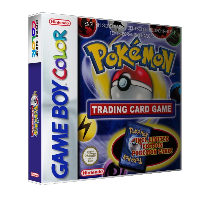 Gameboy Color Pokemon Trading Card Game Game Cover To Fit A UGC Style Replacement Game β personalised card product image 1