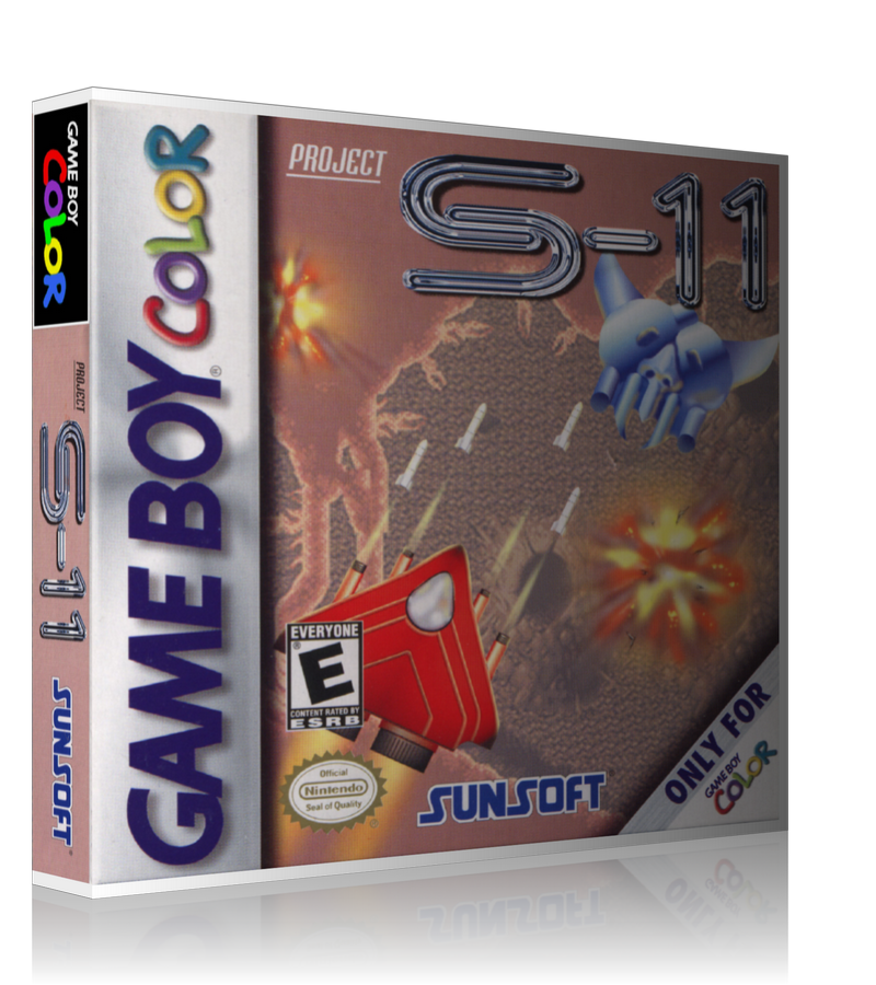 Gameboy Color Project S 11 Game Cover To Fit A UGC Style Replacement Game Case – Gameboy Color Case product image 1