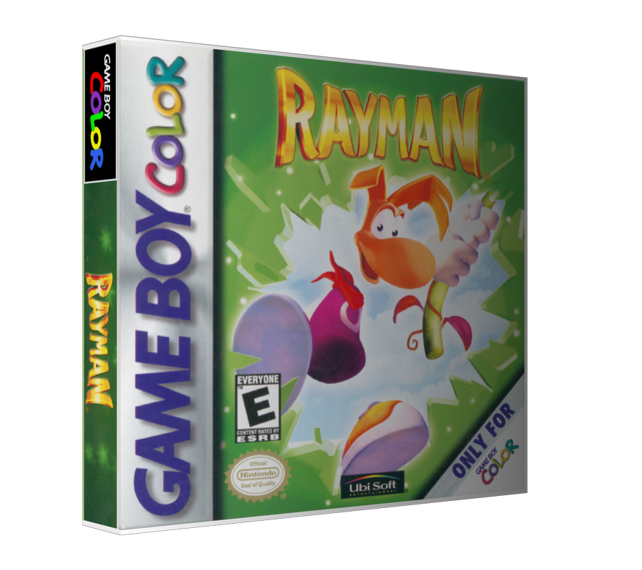 Gameboy Color Rayman Game Cover To Fit A UGC Style Replacement Game Case – Gameboy Color Case product image 1