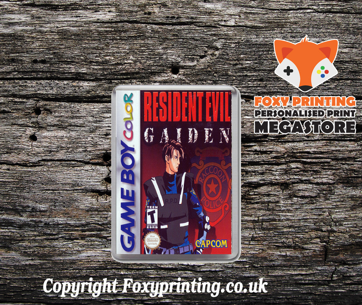 Resident Evil Gaiden Retro Gaming Magnet