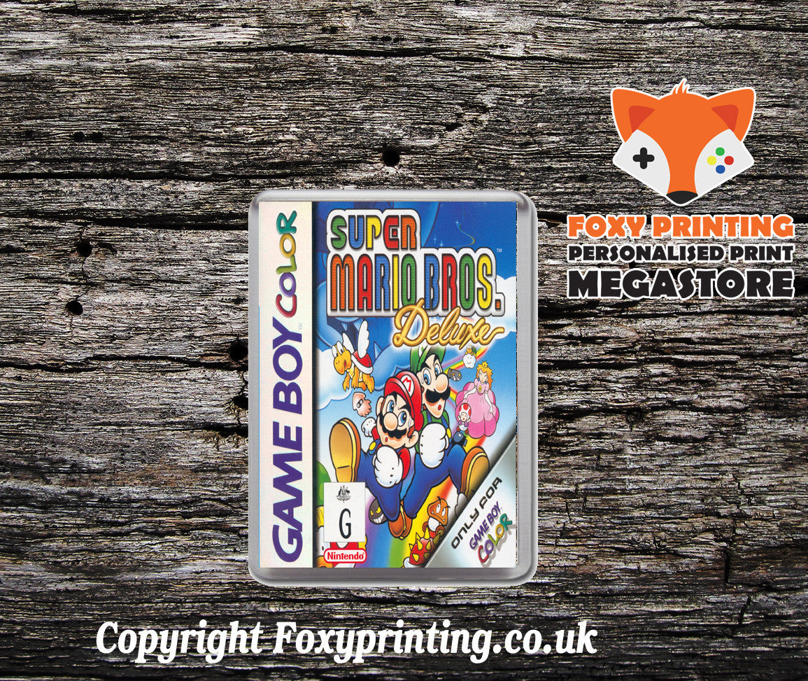 Super Mario Bros Deluxe Au Retro Gaming Magnet
