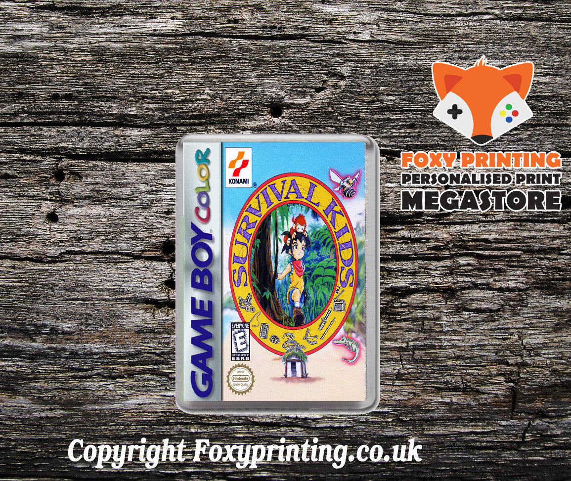Survival Kids Inspired Retro Gaming Magnet