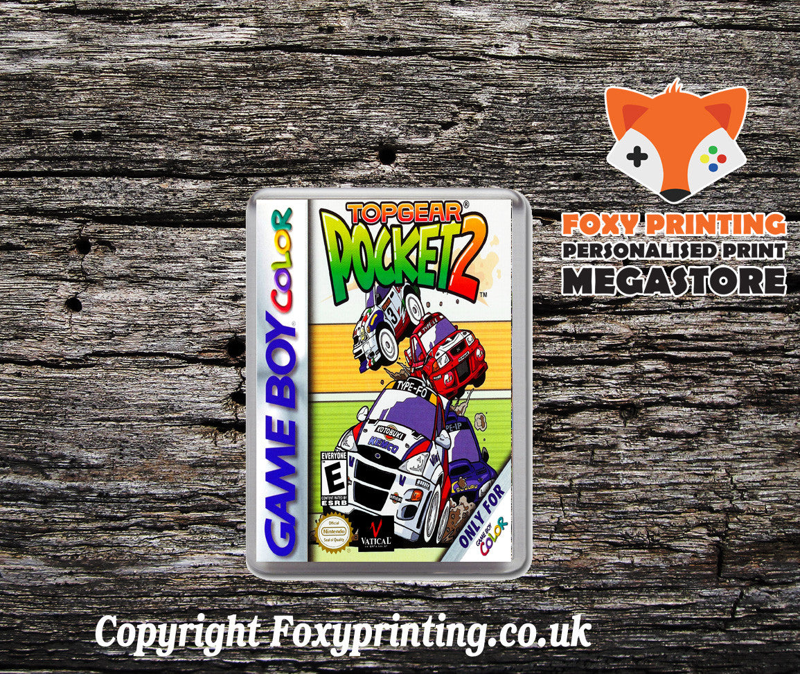 Top Gear Pocket 2 Retro Gaming Magnet