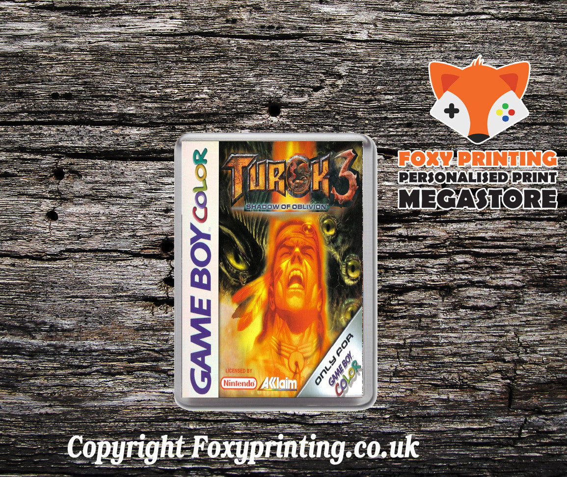 Turok 3 Shadow Of Oblivion Retro Gaming Magnet