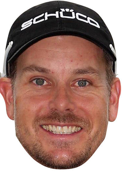 Henrik Stenson Face Mask – Fancy Dress Cardboard Costume Mask